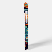 ペイズリー鮮やかデライト Case-Mate iPhoneケース (裏面 / 左)