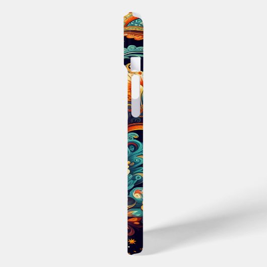 ペイズリー鮮やかデライト Case-Mate iPhoneケース (裏面 / 左)