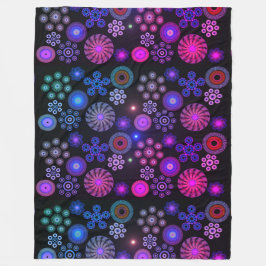 ペイズリー6 フリースブランケット