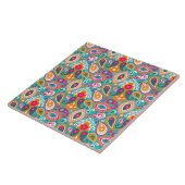 ペイズリー70s 60sボホレトロ タイル (側面)