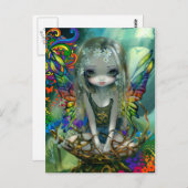 「ペイズリー」はがき ポストカード (正面/裏面)