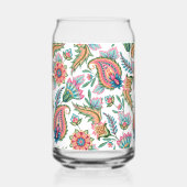 ペイズリー ガラス缶 (裏面)