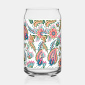 ペイズリー ガラス缶 (左)