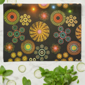 ペイズリー キッチンタオル (折り畳み)