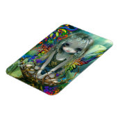 「ペイズリー」フレックス・マグネット マグネット (左側)