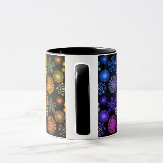 ペイズリー マグカップ (ハンドル)