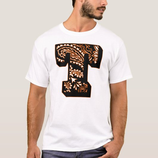 ペイズリー モノグラム - T Tシャツ (正面)