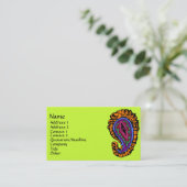 ペイズリー 名刺 (スタンド正面)