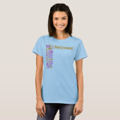 ペイズリー、Bollywood Tシャツ (正面フル)