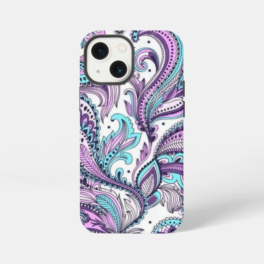 ペイズリー iPhoneケース (裏面)
