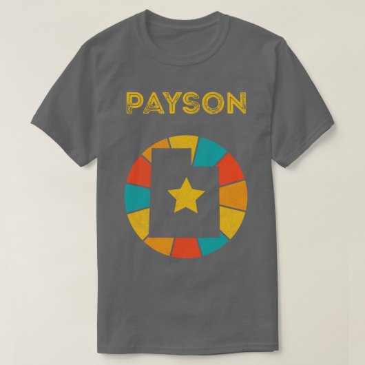 ペイソンユタヴィンテージ動揺して土産1 Tシャツ (デザイン正面)