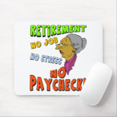 ペイチェック無し(2) マウスパッド (マウス)