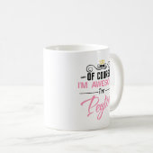 ペイトンもちろん私は素晴らしノベルティ コーヒーマグカップ (正面右)