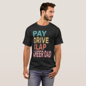 ペイドライブクランプ応援パパチアリーティング父応援 Tシャツ (正面フル)