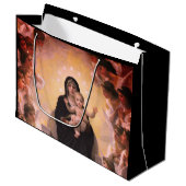 ペイフランスのトブーゲローマドンナと子供 ラージペーパーバッグ (正面アングル)