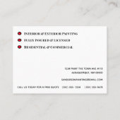 ペイモダンンターデカラフルコレーター 名刺 (裏面)