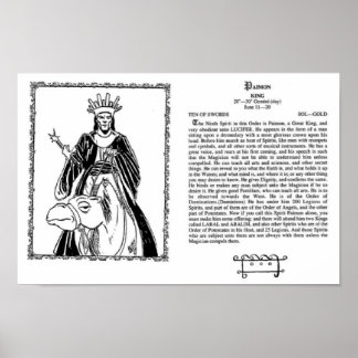 ペイモン王ポスター ポスター