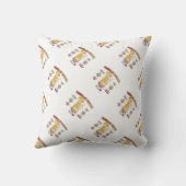 ペインキラーカクテルレシピアート   クッション (裏面)