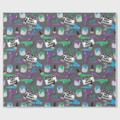 ペインタアンドデコレータ誕生日 ラッピングペーパー (フラット)