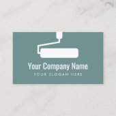 ペインタサービスロゴ名刺テンプレート 名刺 (正面)