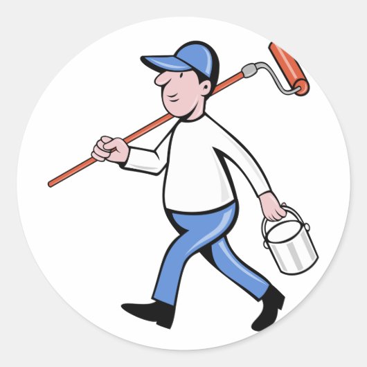 ペインタステッカー ラウンドシール (正面)