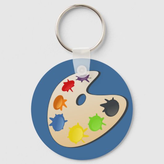 ペインタパレット キーホルダー (正面)