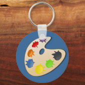 ペインタパレット キーホルダー (正面)