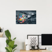 ペインタパレット ポスター (ホームオフィス)