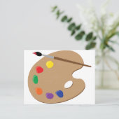 ペインタパレット ポストカード (スタンド正面)