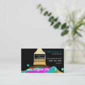 ペインタビジネスカード 名刺 (スタンド正面)