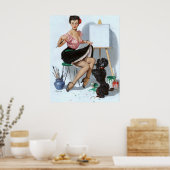 ペインタピン留め ポスター (キッチン)