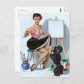 ペインタピン留め ポストカード (正面/裏面)