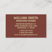 ペインタブ絵を描ラシ名刺 名刺 (裏面)