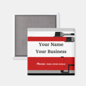 ペインタペイントブラシのプロモーションマグネット マグネット (正面/裏面)