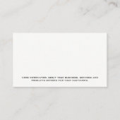 ペインタロゴ | 住宅用 名刺 (裏面)