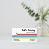 ペインタロ絵を描ーラー 名刺 (スタンド正面)