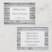 ペインターおよび装飾者のカスタマイズ可能な名刺 名刺 (正面/裏面)