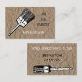 ペインターのための名刺 名刺 (正面/裏面)