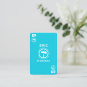 ペインターのエースカード 名刺 (スタンド正面)