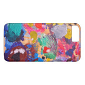 ペインターのパレット Case-Mate iPhoneケース (裏面(横))