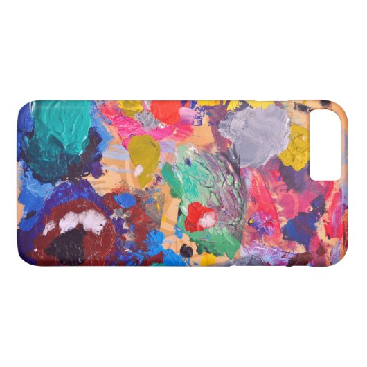 ペインターのパレット Case-Mate iPhoneケース (裏面(横))