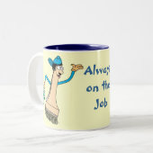 ペインターのマグのテンプレート ツートーンマグカップ (正面左)