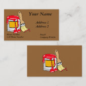 ペインターの名刺2 名刺 (正面/裏面)