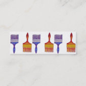 ペインターの名刺 スキニー名刺 (裏面)