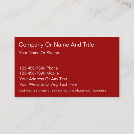 ペインターの名刺 名刺 (裏面)