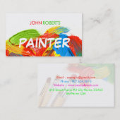 ペインターの名刺 名刺 (正面/裏面)