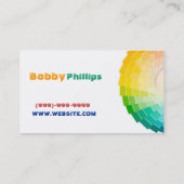 ペインターの名刺 名刺 (裏面)