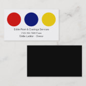 ペインターの名刺 名刺 (正面/裏面)