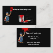 ペインターの名刺 名刺 (正面/裏面)