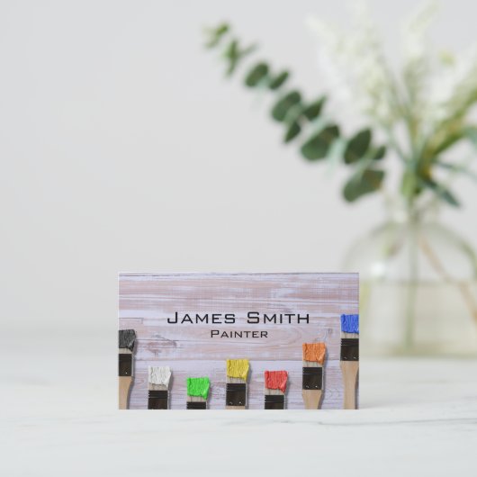 ペインターの名刺 名刺 (スタンド正面)